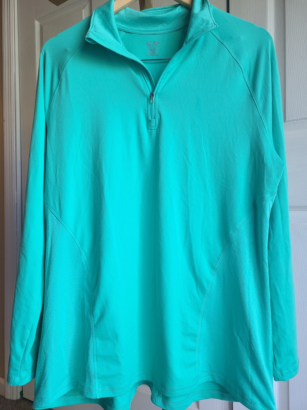 Champion Women’s Quarter-Zip Pullover Sweater - Teal